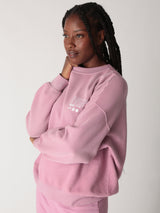 Atlas Sweatshirt - Lilac Time To Live Graphic