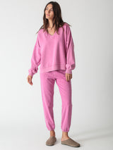 Ava Sweatshirt - Acid Peony