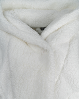 The Warrior Effect™ by Jill Martin Chenille Logo Cropped Sherpa Lounger Jacket