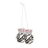 Fighting Pretty Mini Boxing Gloves (Zebra)