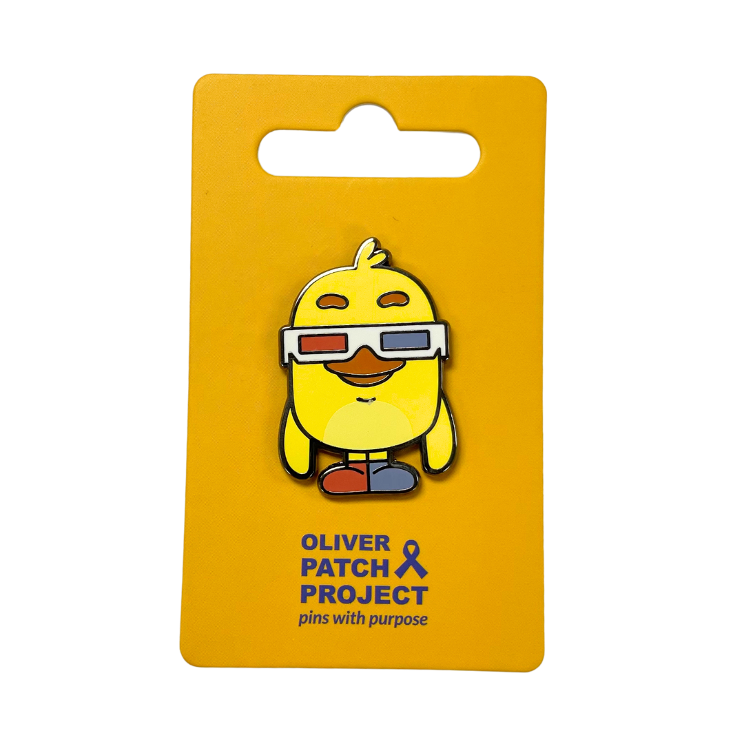 Cheddar the Platypus Pin