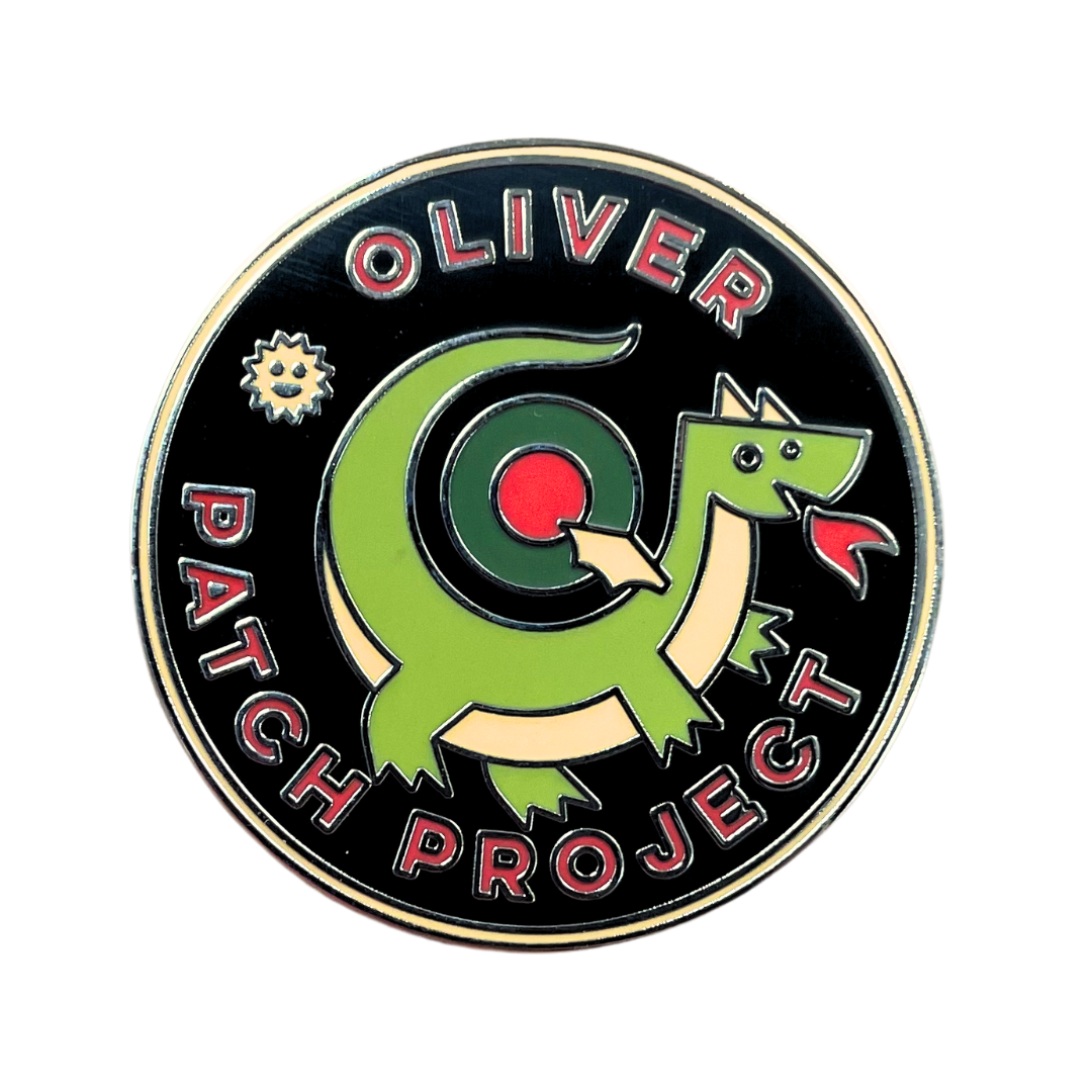 Oliver Patch Project Logo Pin