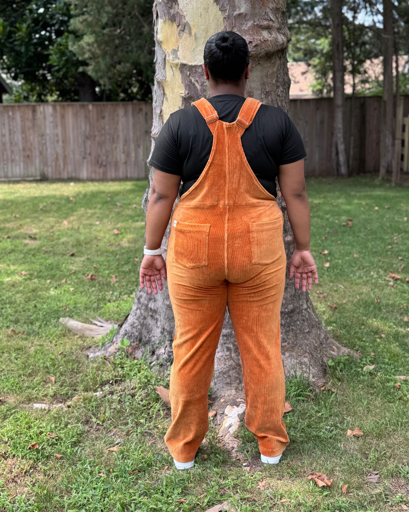 Corduroy Swoveralls - Chestnut