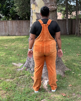 Corduroy Swoveralls - Chestnut