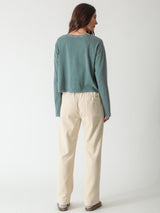 Lane Tee - Vintage Emerald