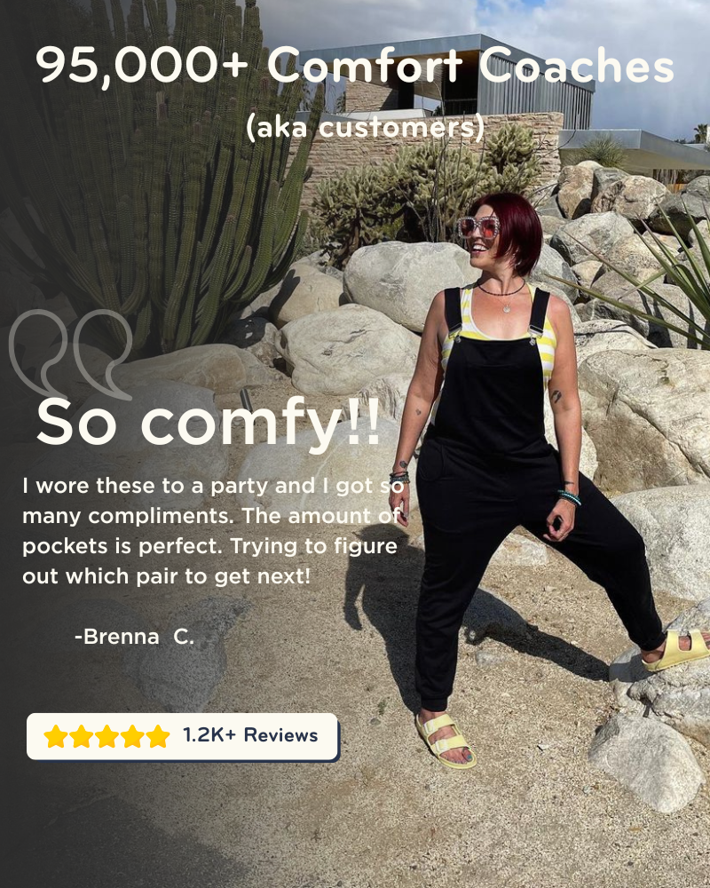 Swoveralls - Midnight Black