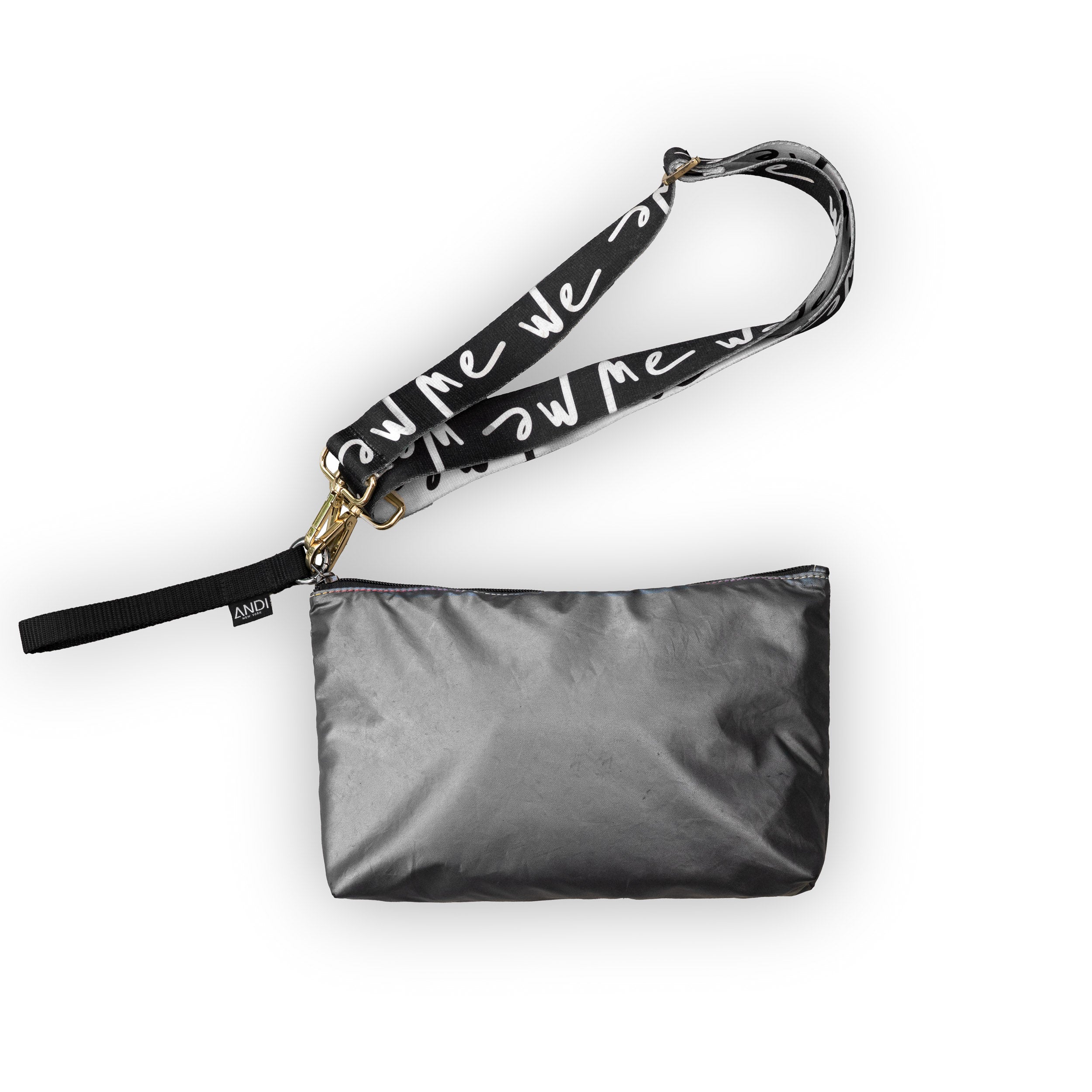 XL Favorite Pouch - Gunmetal Rainbow