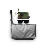 XL Favorite Pouch - Gunmetal Rainbow