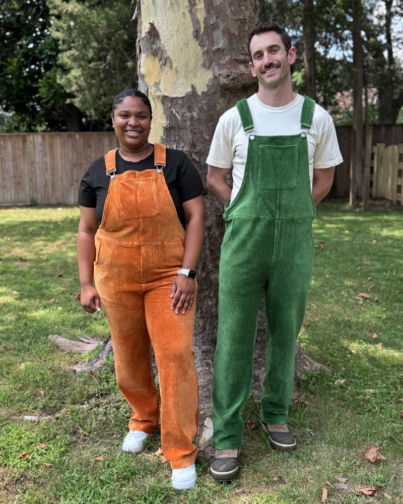 Corduroy Swoveralls - Forest Green