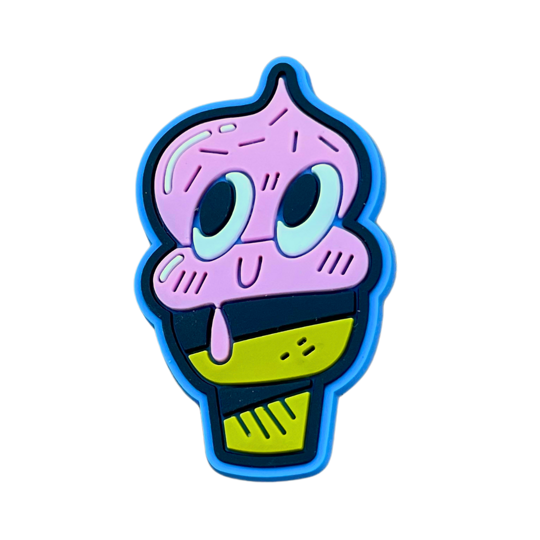 Keep Cool Ice Cream Shoe Charm