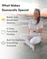 Swoveralls - Light Heather Grey