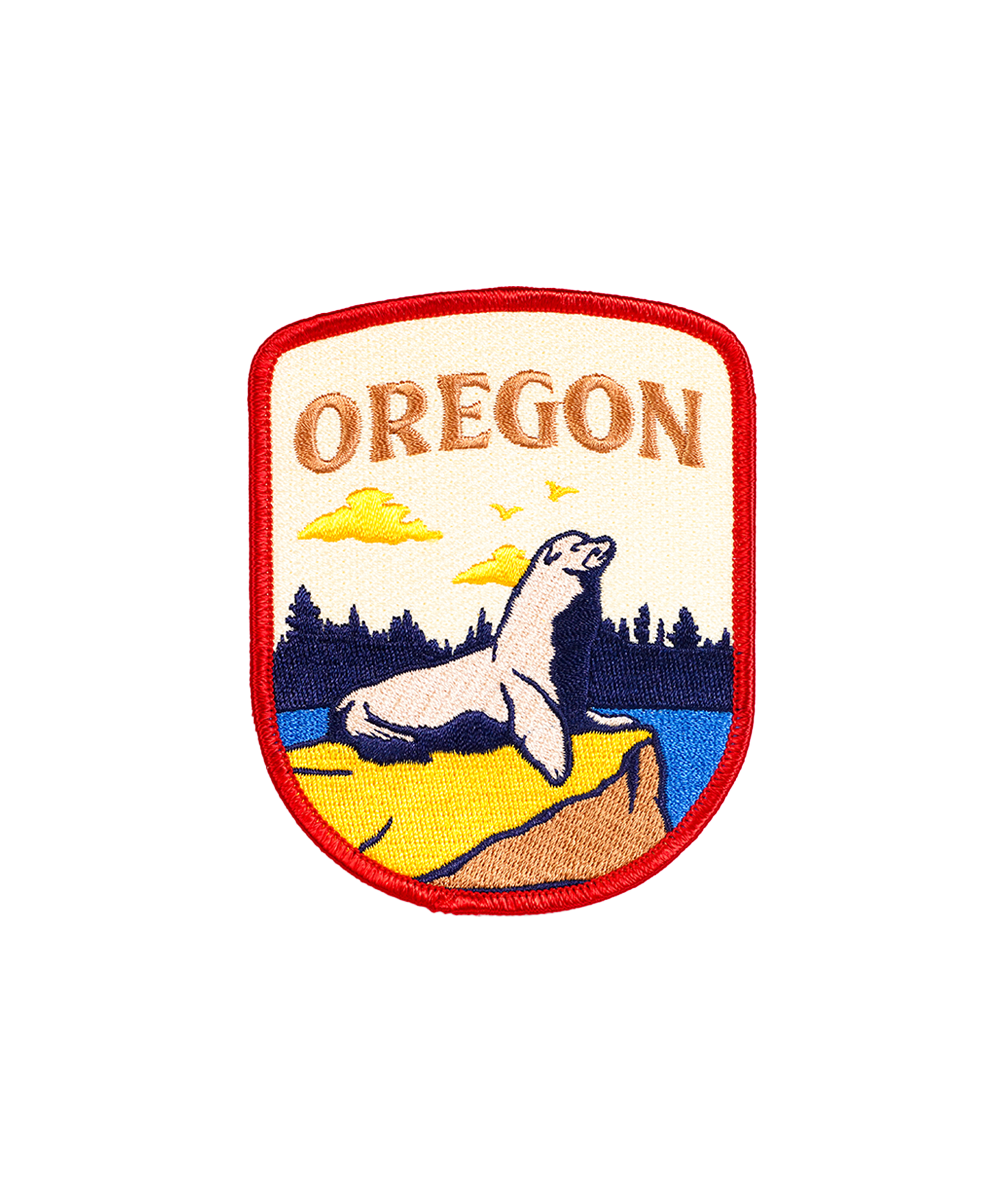 Oregon Embroidered Patch
