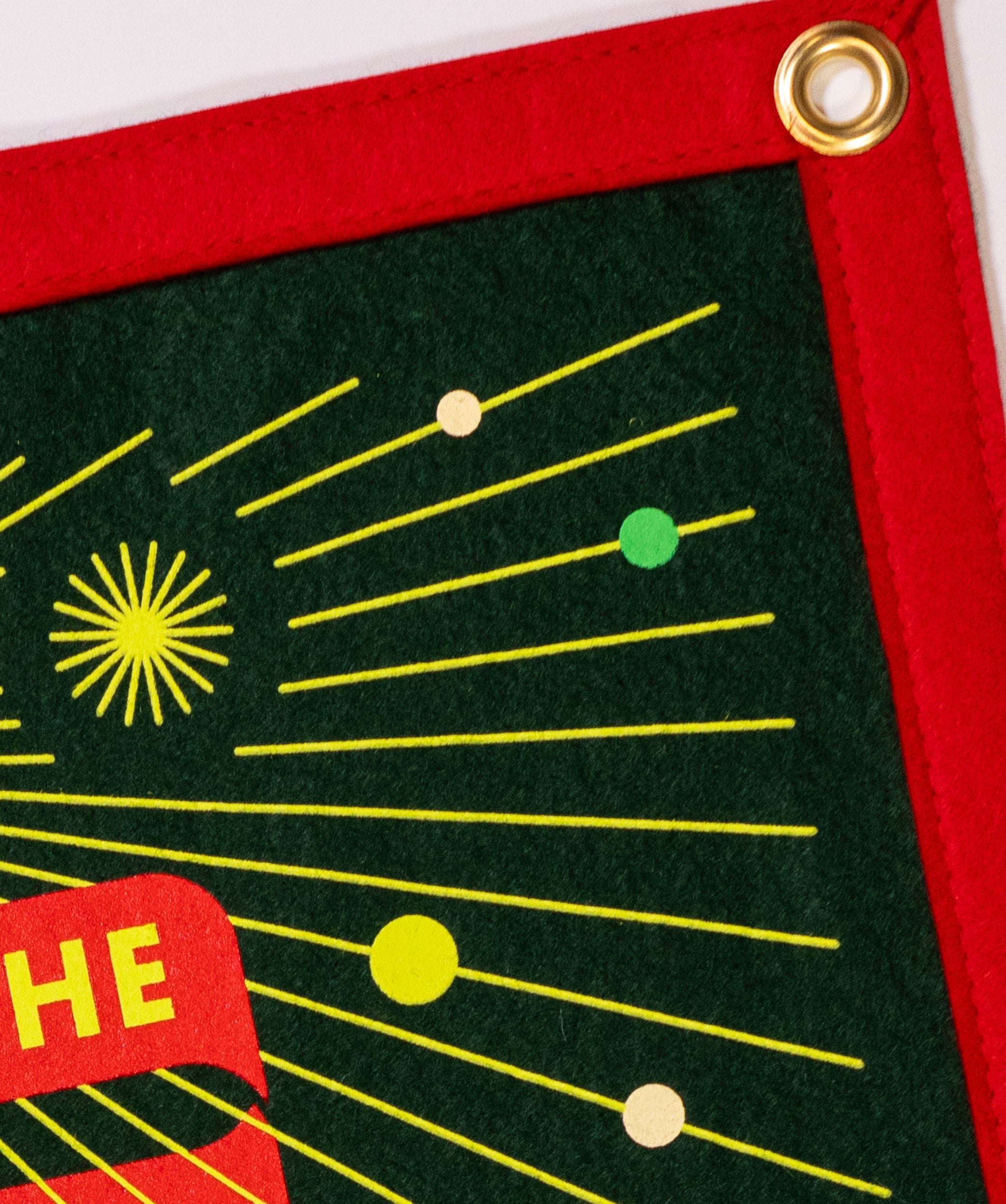 Tis the Season To Be Jolly Camp Flag • Invisible Creature x Oxford Pennant