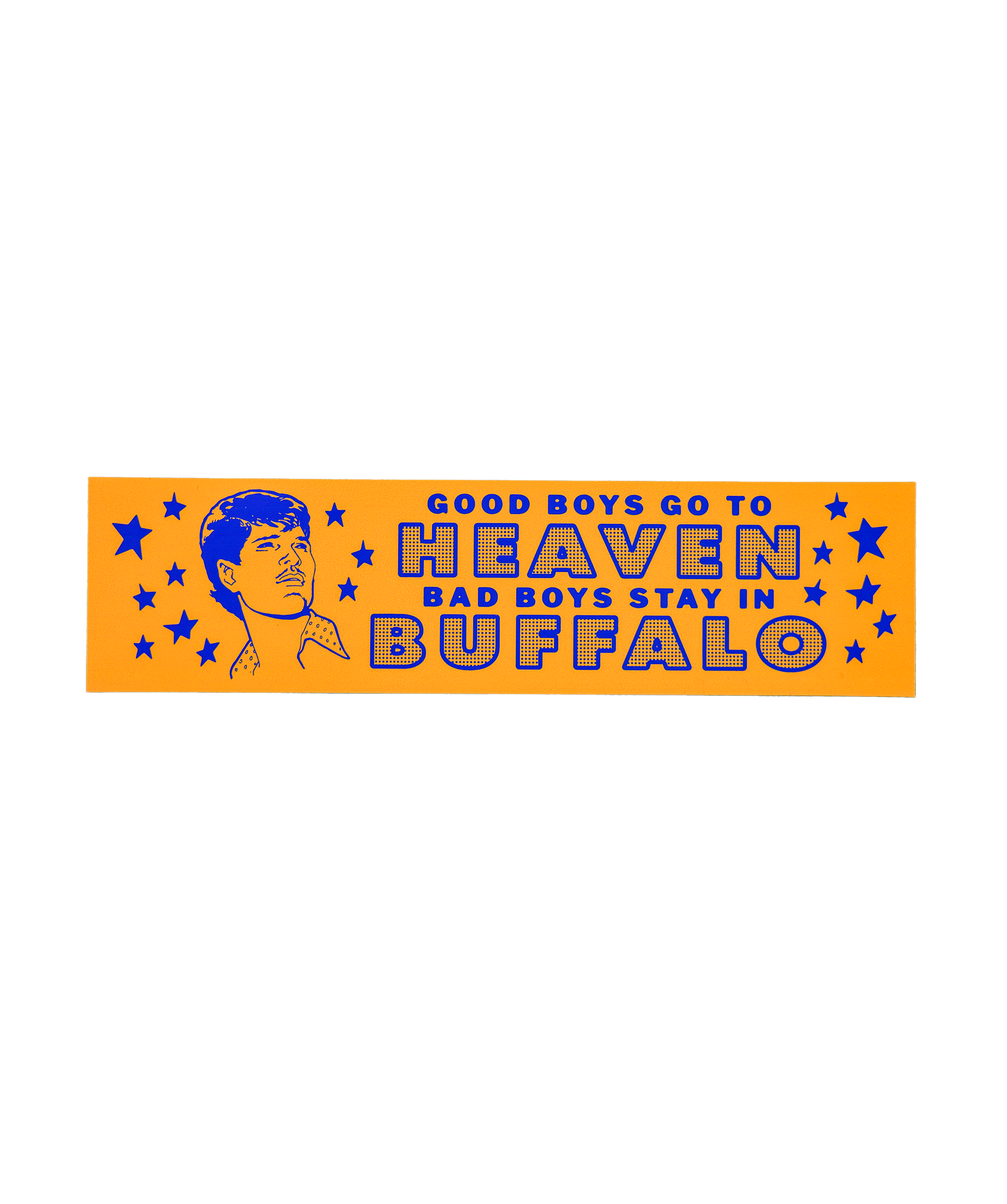 Bad Boys Stay In Buffalo Bumper Sticker