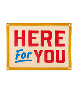 Here For You Camp Flag