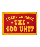Lucky To Have The 400 Unit Camp Flag • Jason Isbell x Oxford Pennant