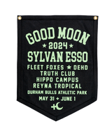 Good Moon 2024 Camp Flag • Sylvan Esso x Oxford Pennant