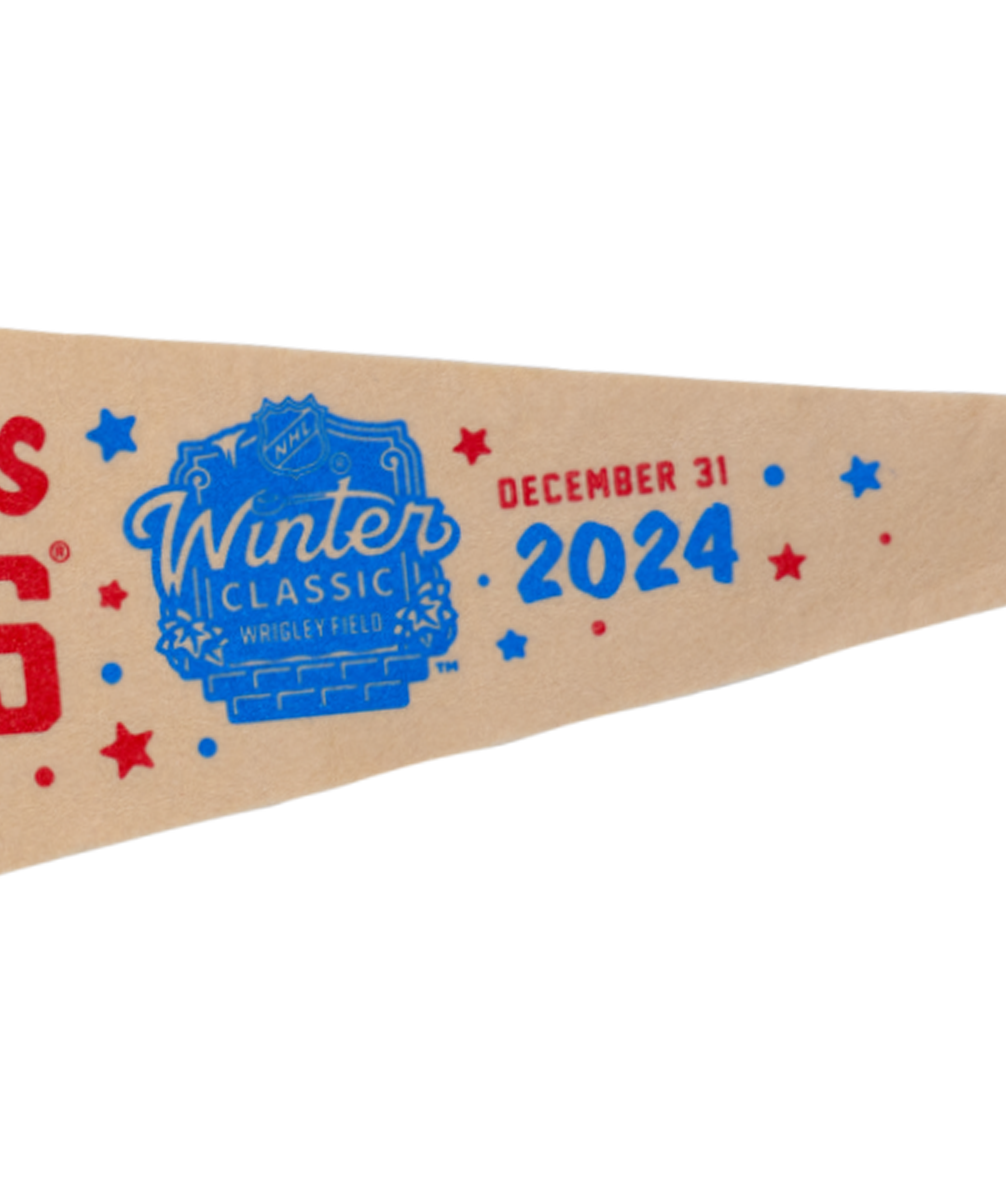 NHL Winter Classic® I Was There! St Louis Blues Versus Chicago Blackhawks Pennant • NHL x Oxford Pennant
