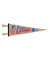 NHL Winter Classic® I Was There! St Louis Blues Versus Chicago Blackhawks Pennant • NHL x Oxford Pennant