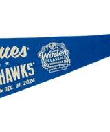 NHL Winter Classic® St Louis Blues Versus Chicago Blackhawks Pennant • NHL x Oxford Pennant