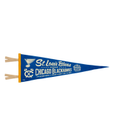 NHL Winter Classic® St Louis Blues Versus Chicago Blackhawks Pennant • NHL x Oxford Pennant