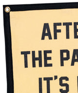 After The Party It's Me and You Camp Flag • The Menzingers x Oxford Pennant