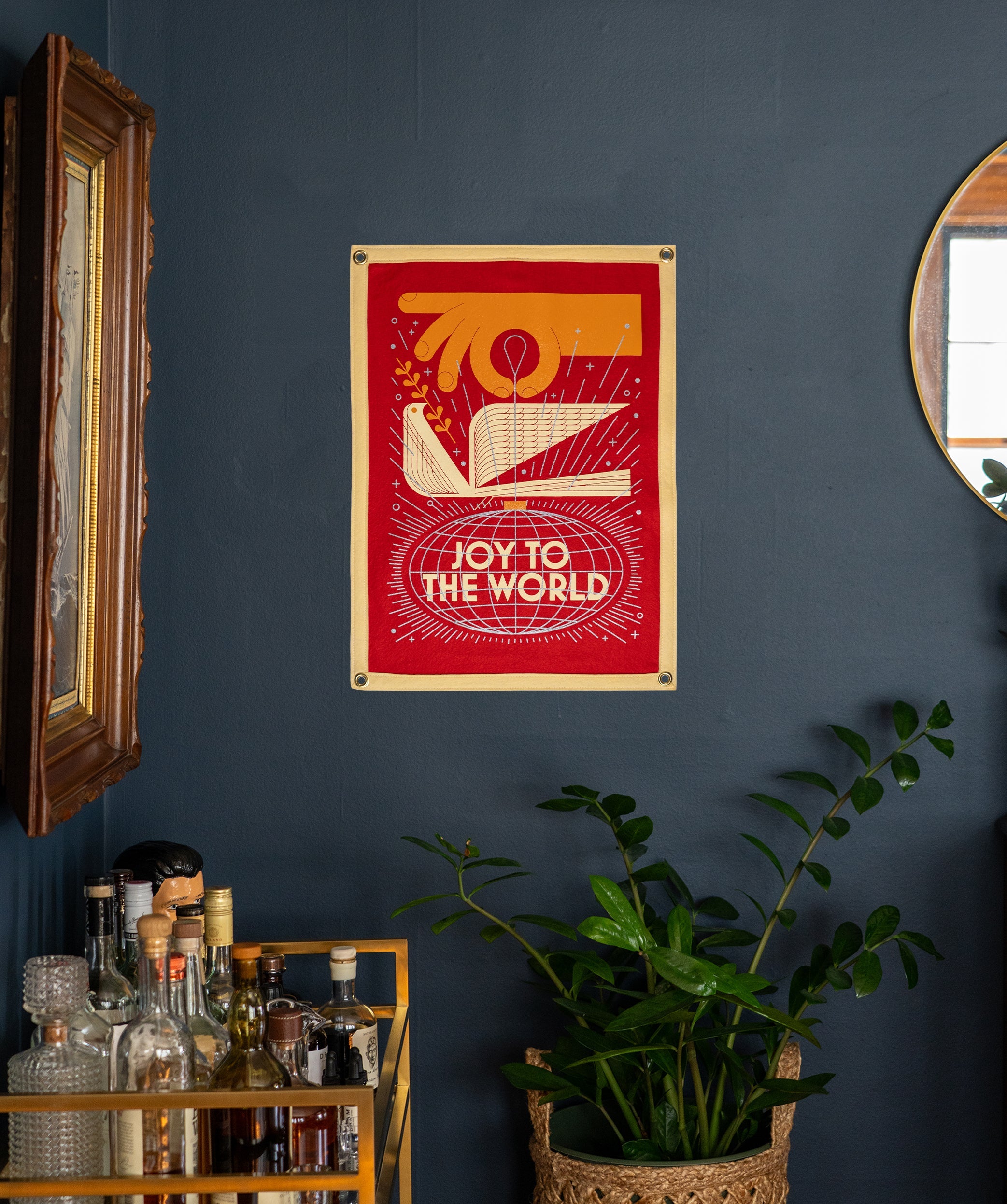 Joy To The World Camp Flag • Invisible Creature x Oxford Pennant