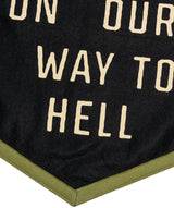 Holding Hands On Our Way To Hell Camp Flag  • John Moreland x Oxford Pennant