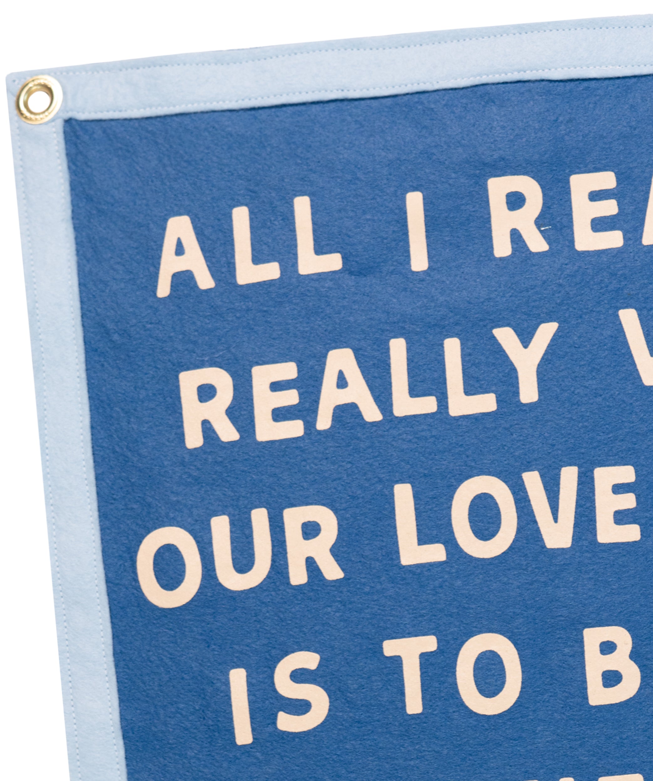 Joni Mitchell All I Want Camp Flag