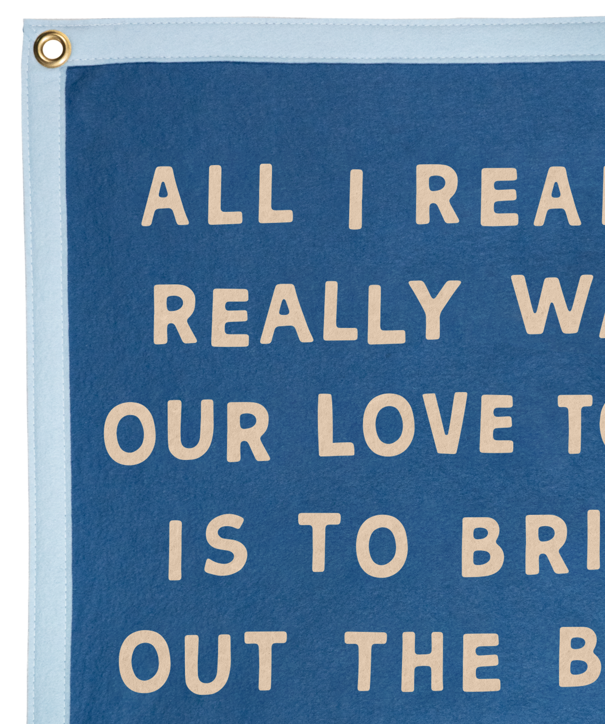 Joni MItchell All I Want Camp Flag