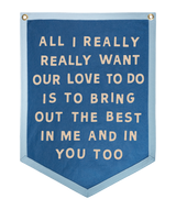 Joni MItchell All I Want Camp Flag