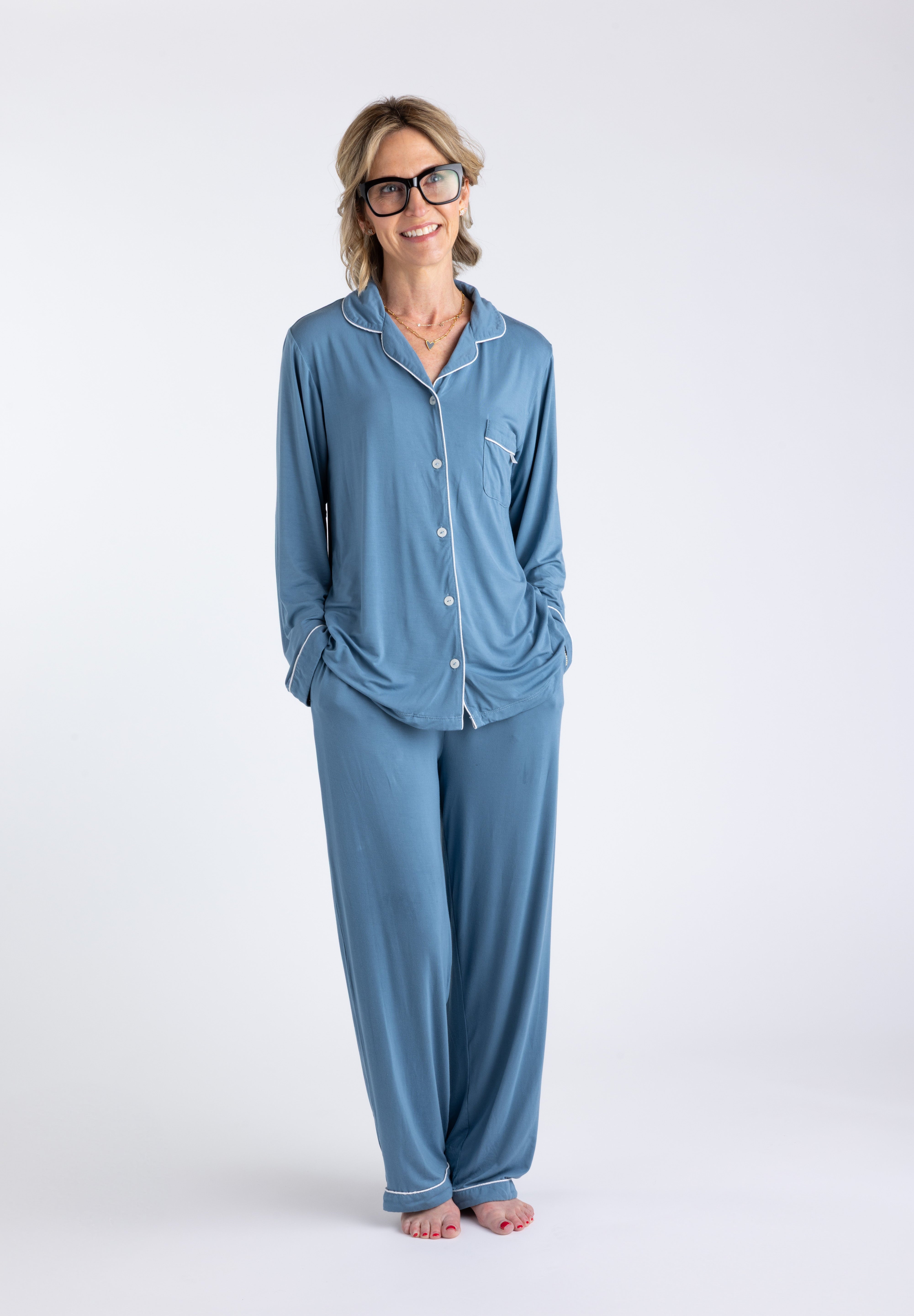 Long Sleeve Bamboo Pajama Set