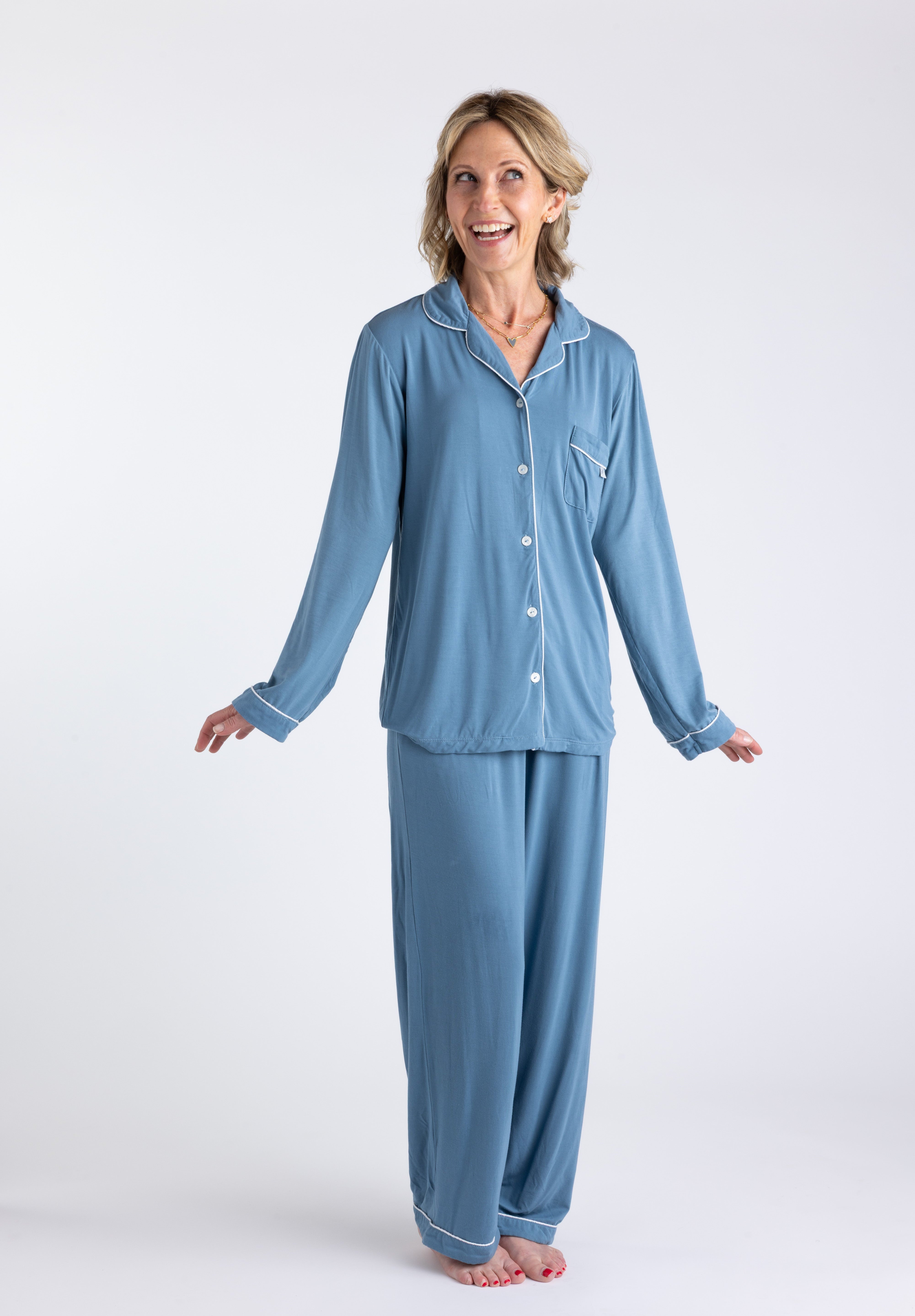 Long Sleeve Bamboo Pajama Set