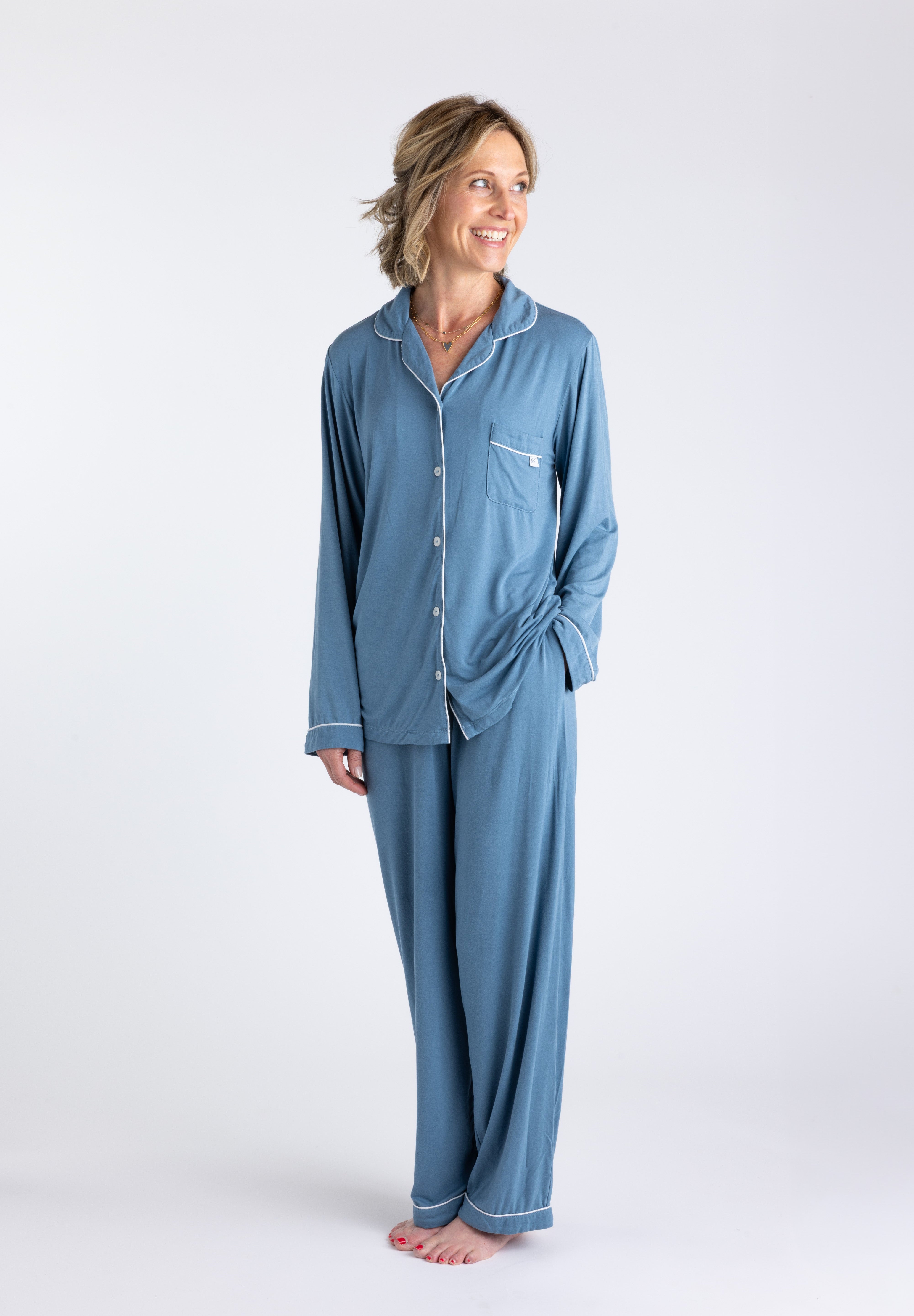 Long Sleeve Bamboo Pajama Set