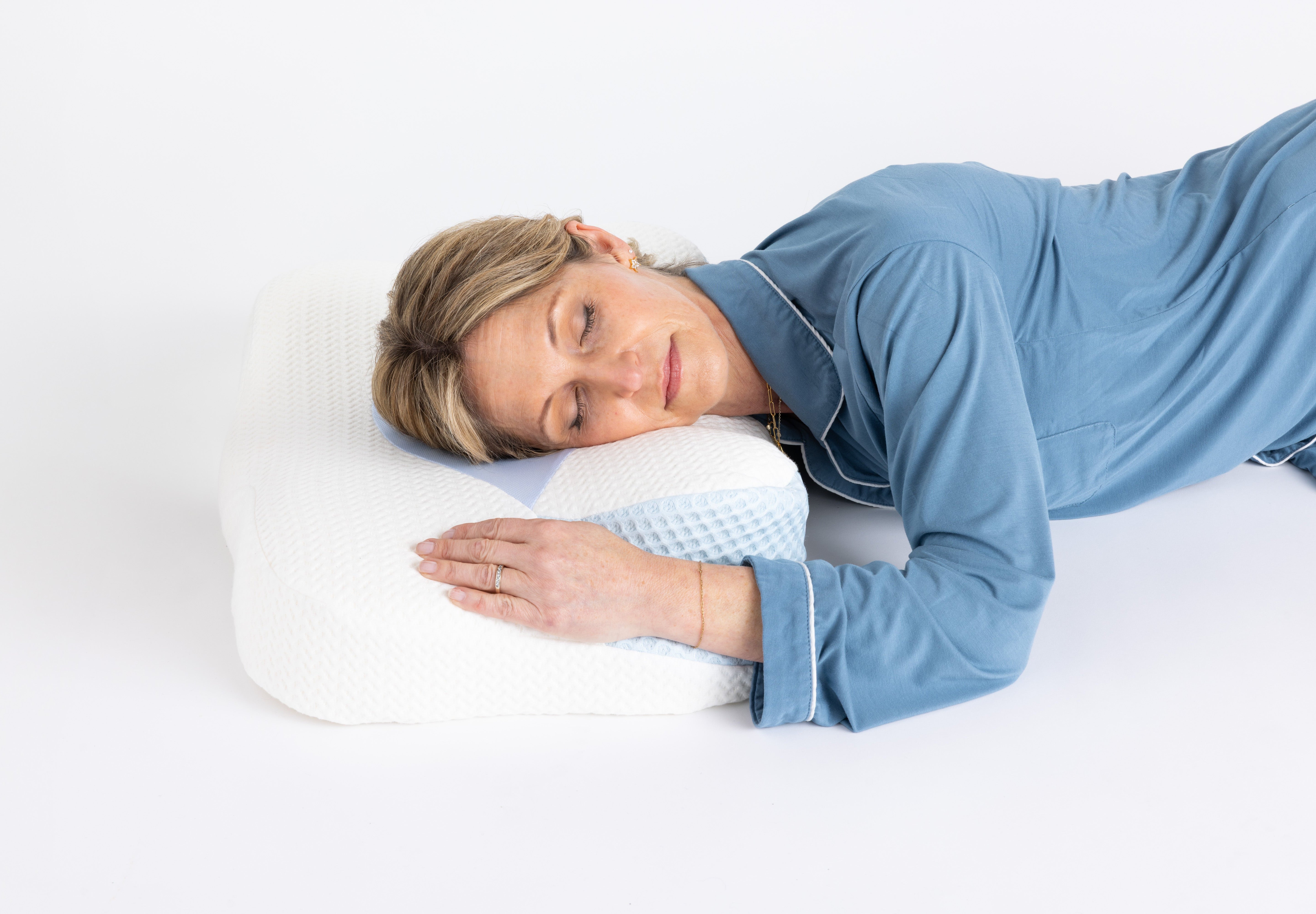 Cervical Head Pillow with Bamboo Cover