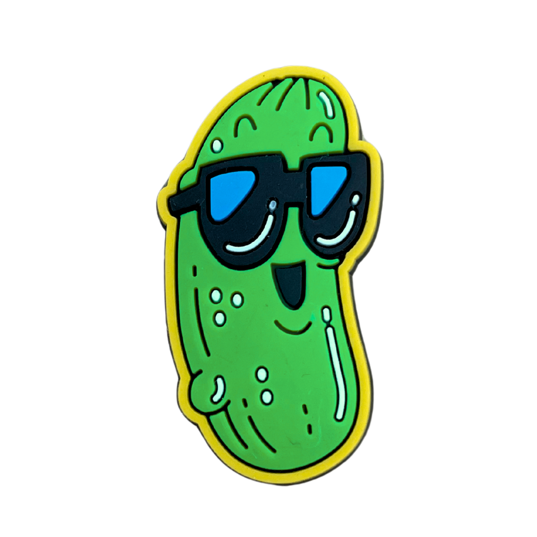 Cool Pickle Shoe Charm