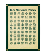 National Parks Camp Flag • Steve Wolf x Oxford Pennant