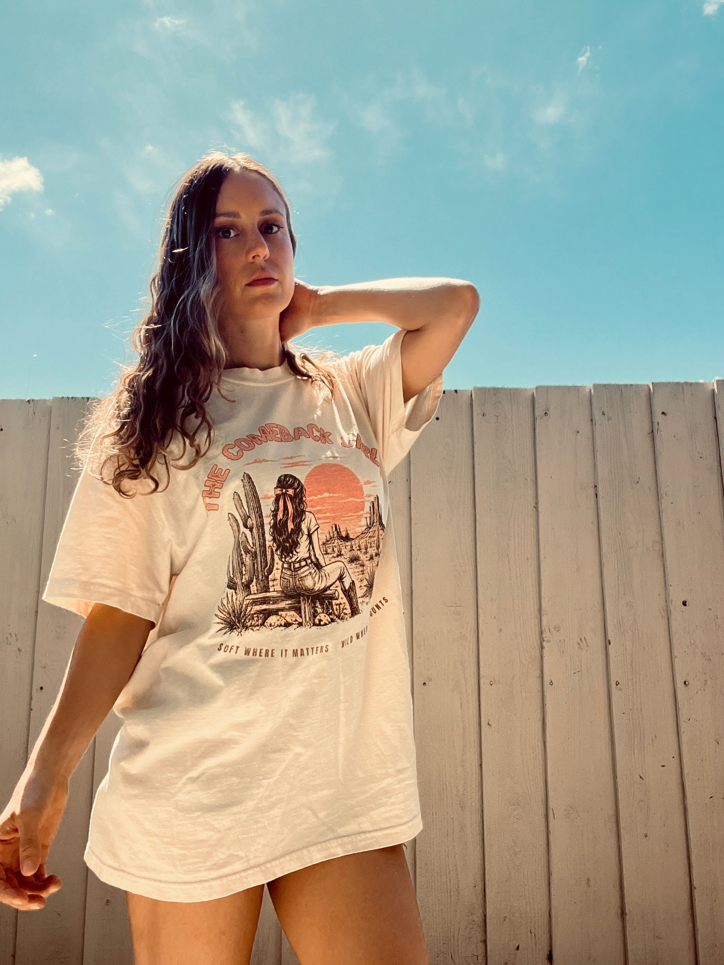 Wild Again Western Tee