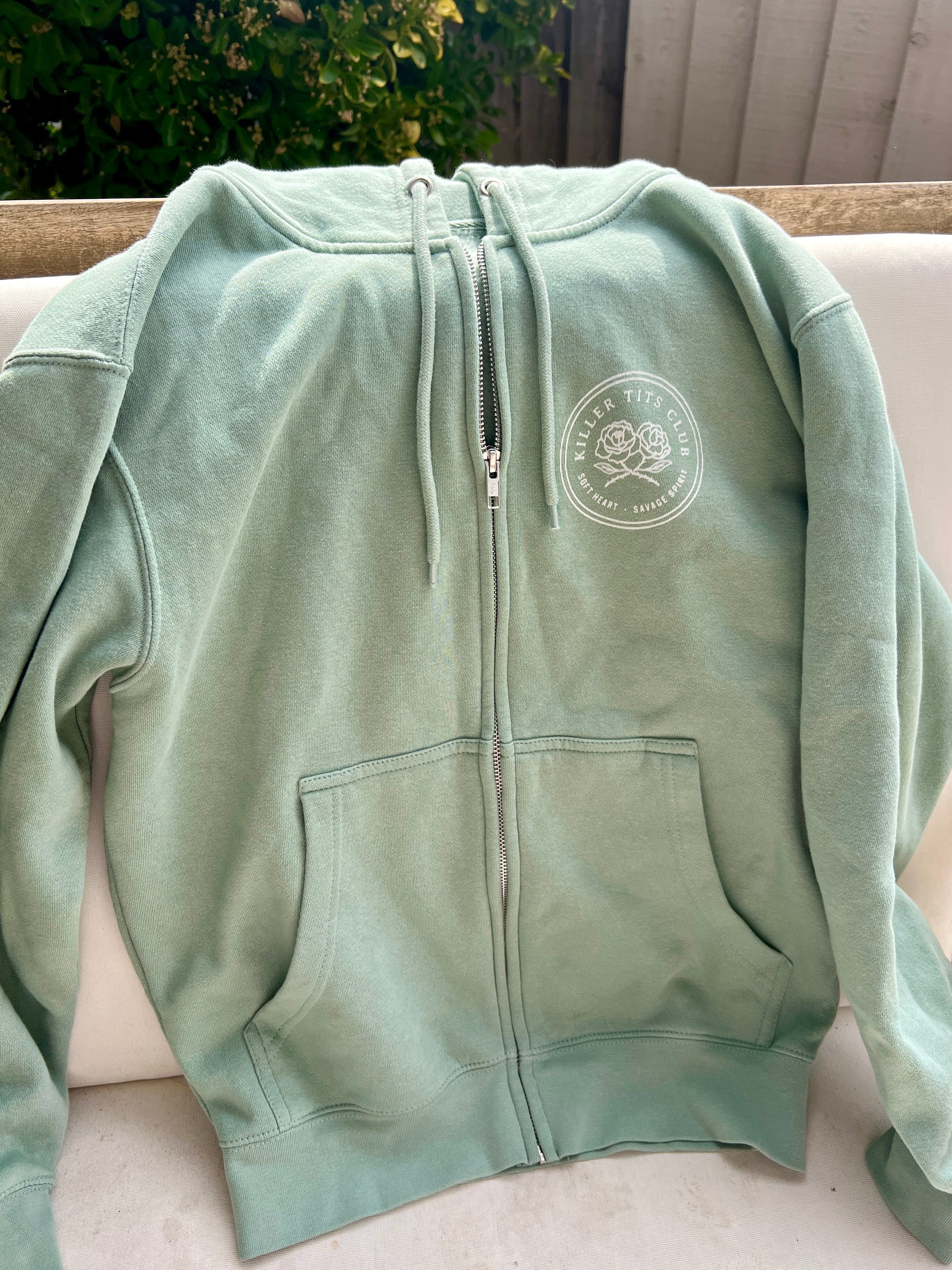 Evergreen Zip Hoodie