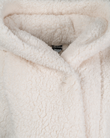 The Warrior Effect™ by Jill Martin Chenille Logo Sherpa Lounger Jacket