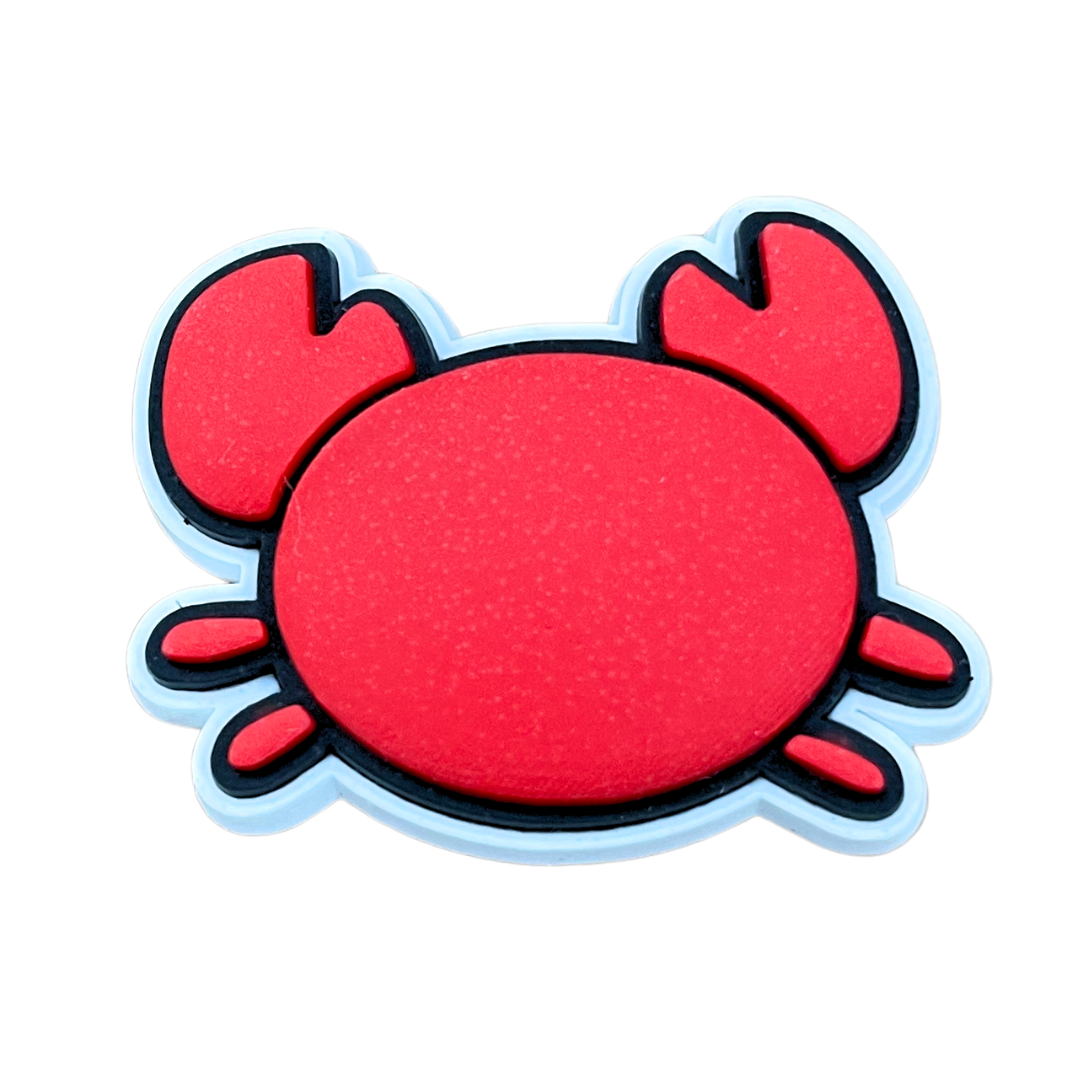 Crabby Shoe Charm