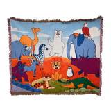 Jungle Jam Milestone Woven Blanket