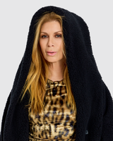 The Warrior Effect™ by Jill Martin Bedazzled Logo Sherpa Lounger Jacket