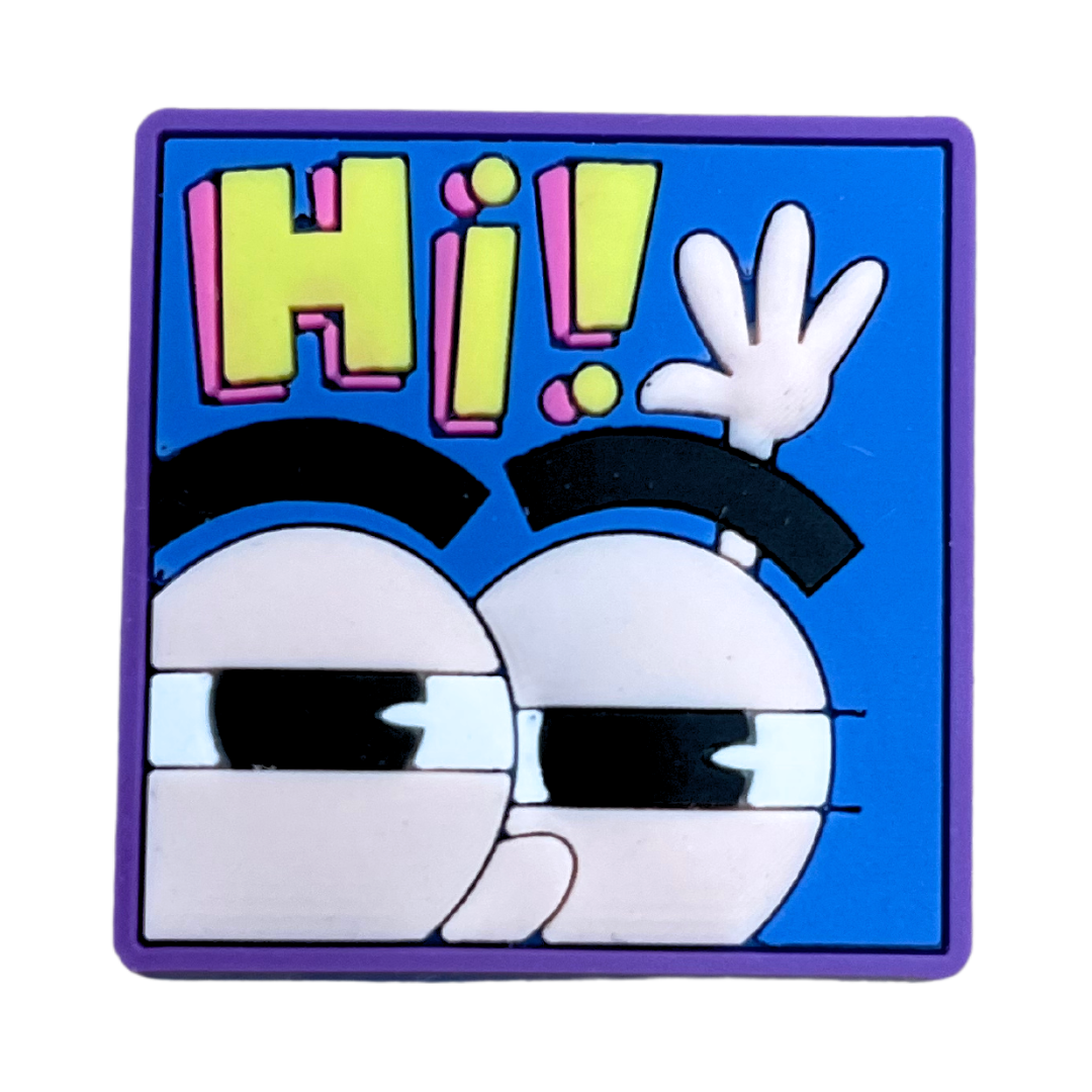 HI! Eyes Shoe Charm