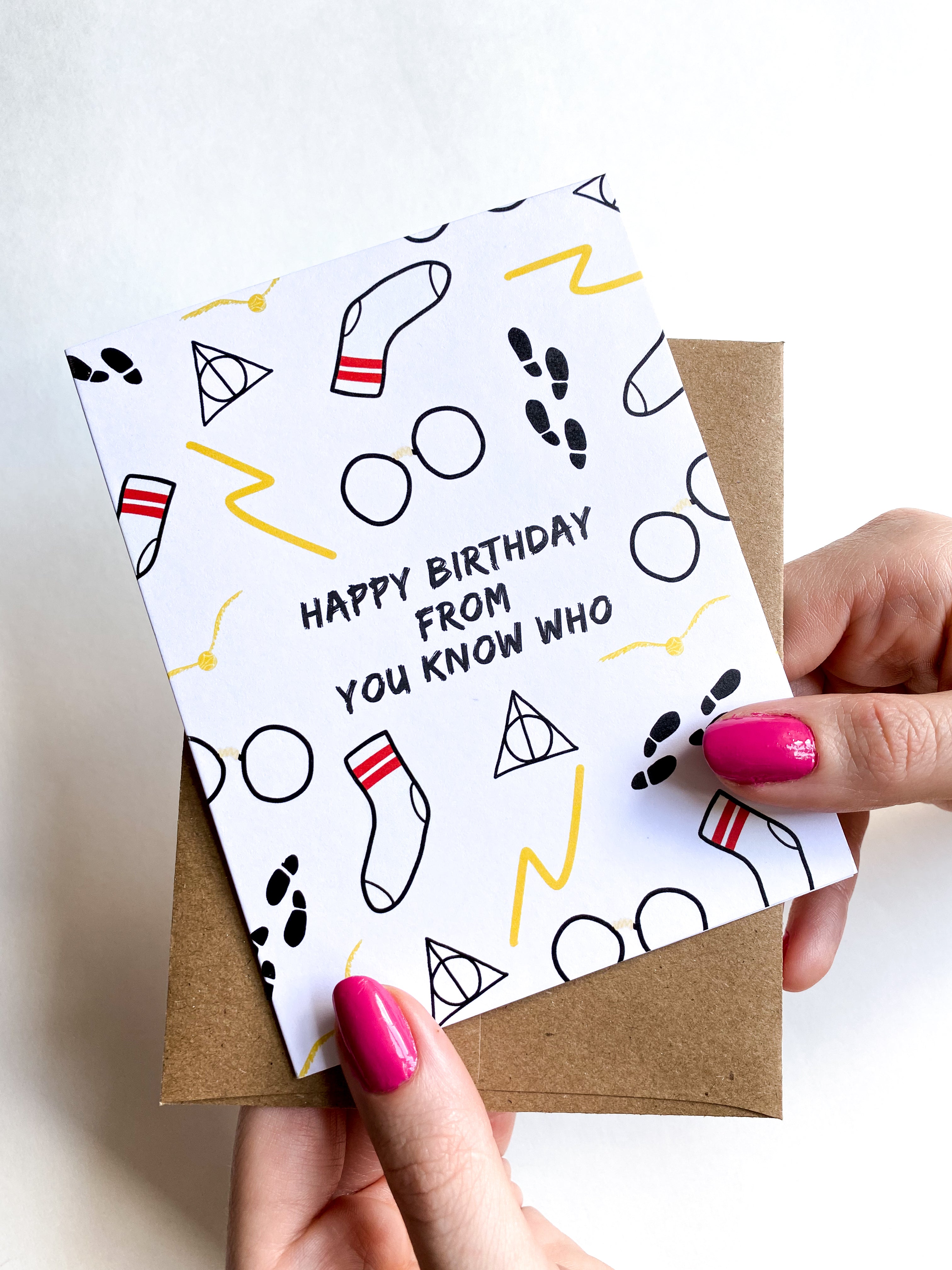 Happy Birthday from You-Know-Who – Harry Potter Inspired Magical Birthday Card
