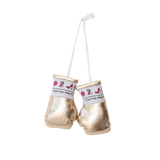 Fighting Pretty Mini Boxing Gloves (Gold)