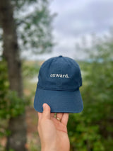 Onward Embroidered Dad Cap- Navy