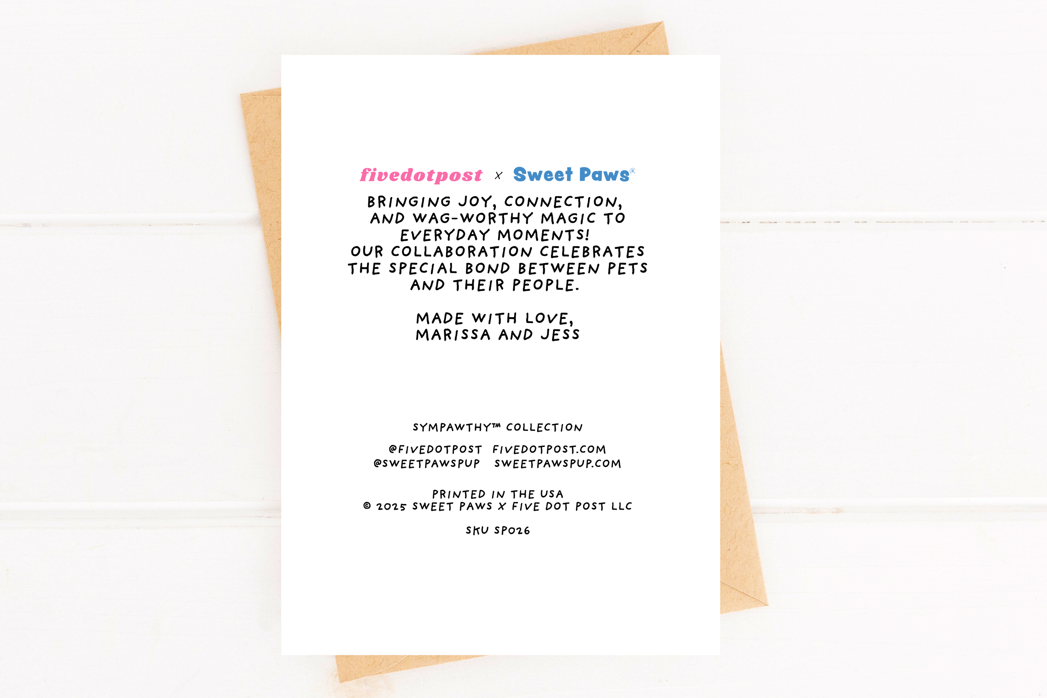 SYMPAWTHY™ Pet Sympathy Card for Dog Loss Cat Pet Parent Grief Card