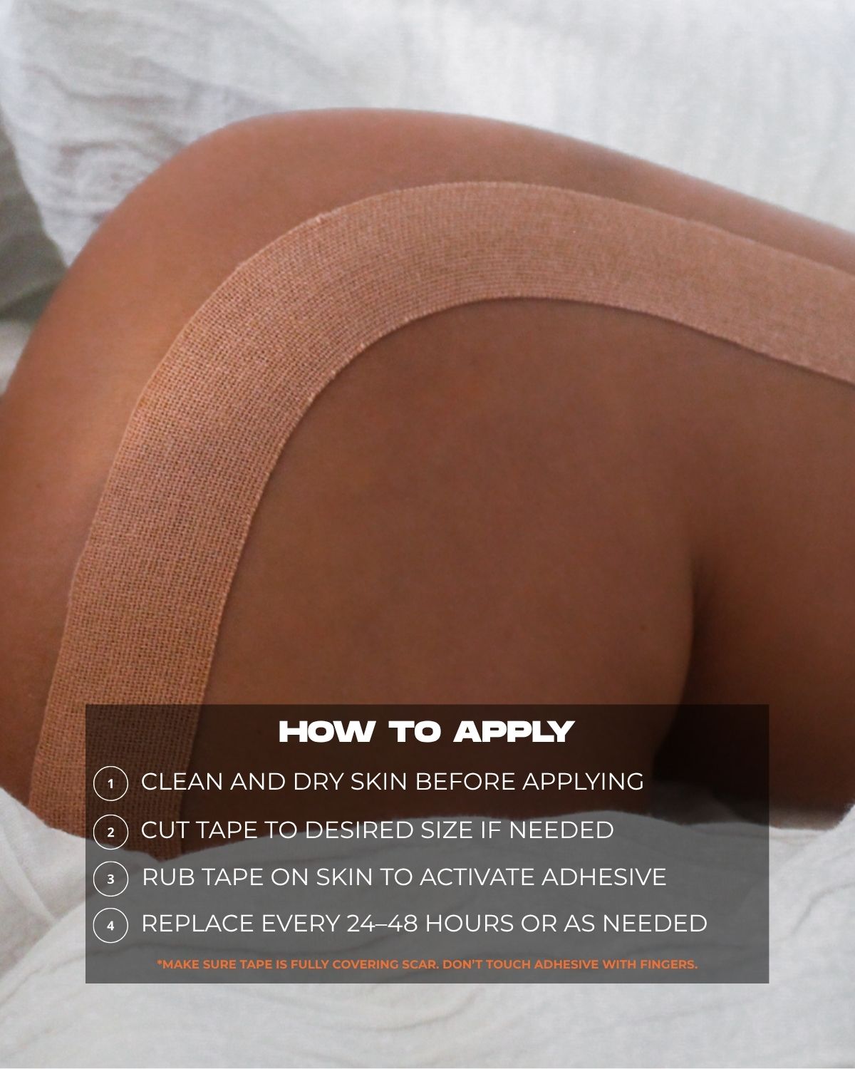 SCAR TAPE - 20PCS 10″ x 1″