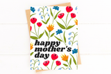 Happy Mother's Day Card Floral Mother's Day Card Modern Mother's Day Card